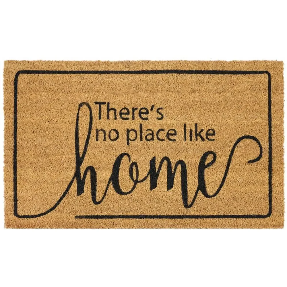 Decorative Printed Entrance Outdoor/Indoor Door Mat, Eco-Friendly 100% Natural